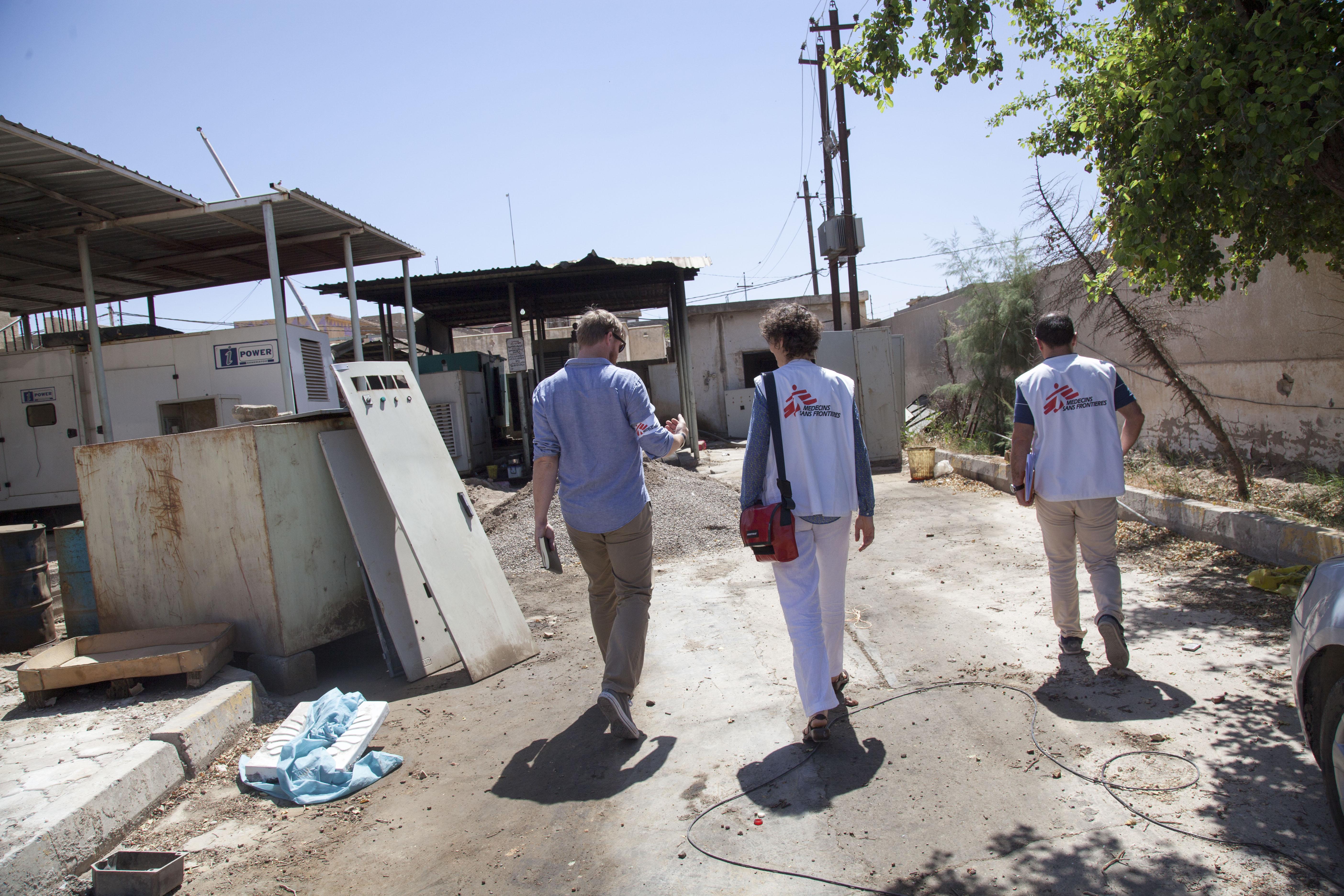 فريق أطباء بلا حدود في محافظة ديالى