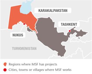 MSF in Uzbekistan in 2017