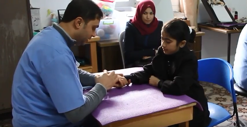 MSF outpatient clinic in Gaza 