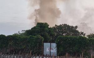 MSF Fangak hospital in South Sudan burning after being bombarded