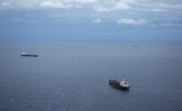 Boats on Mediterranean Sea