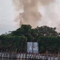 MSF Fangak hospital in South Sudan burning after being bombarded