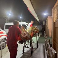 Hospital staff respond to a mass-casualty incident in Dnipropetrovsk region, Ukraine