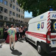 Attack on Okhmatdyt Children's Hospital in Kyiv. Ukraine, 8 July 2024.