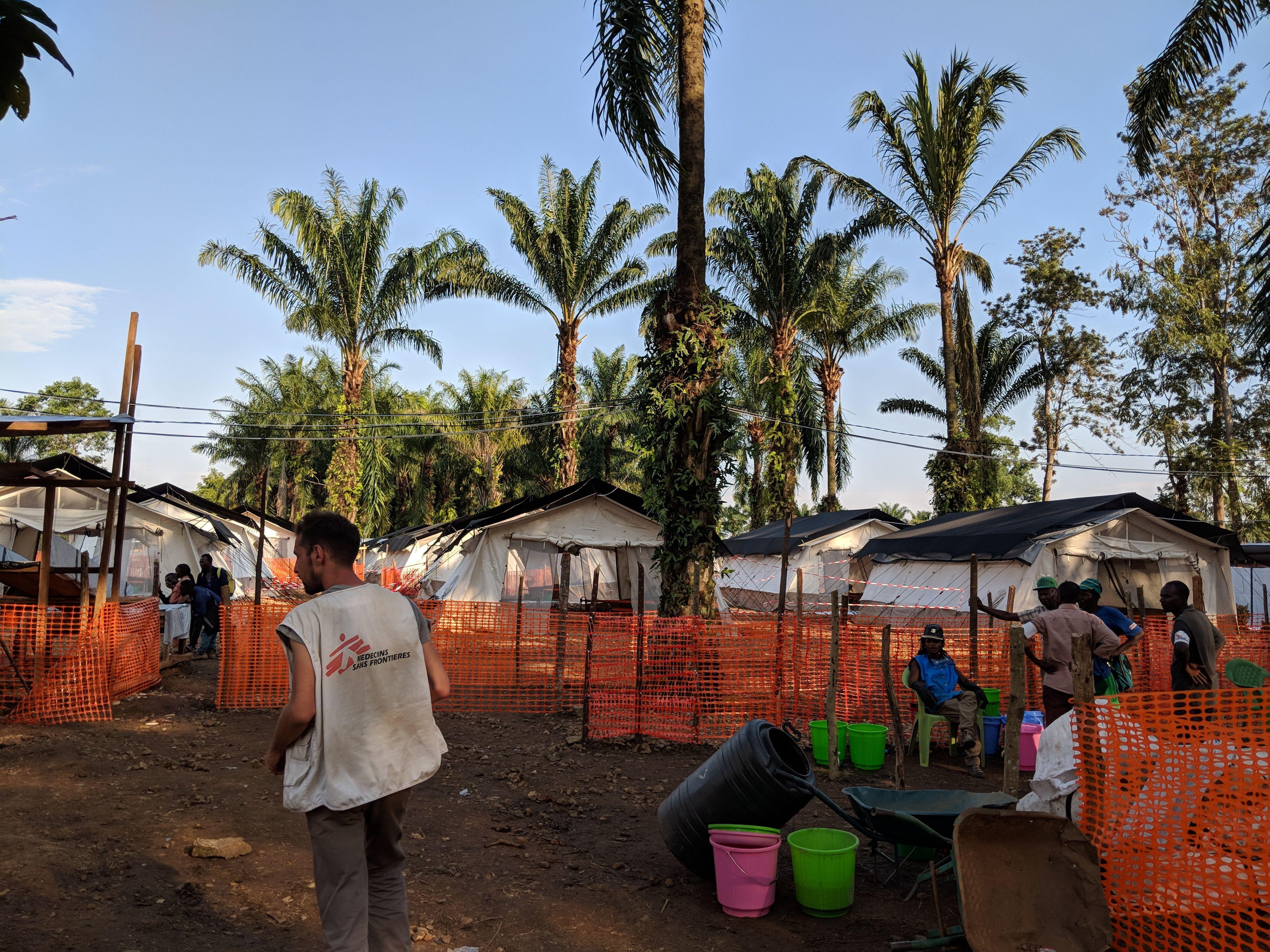 Ebola DRC MSF treatment centre opens in Mangina