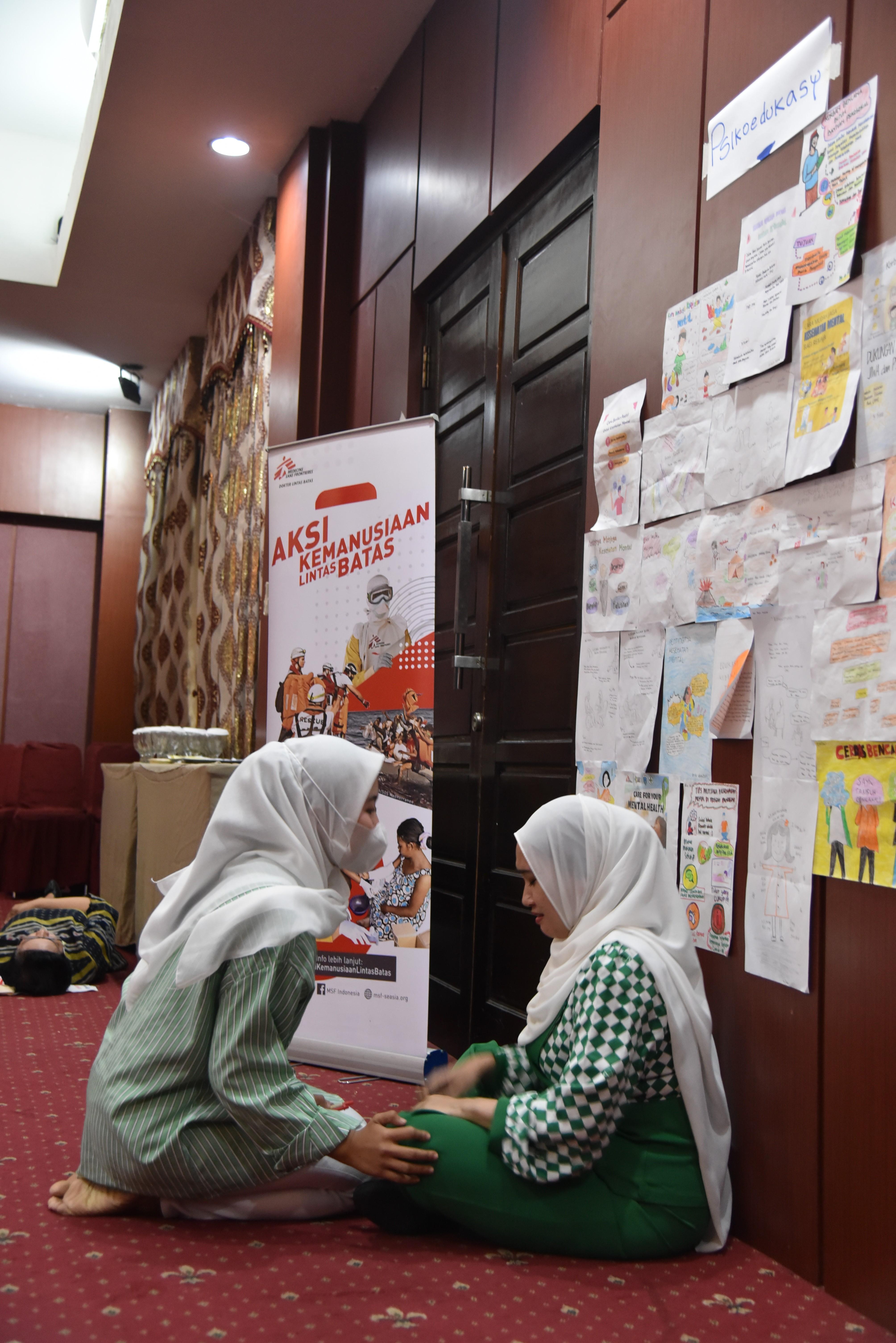 Psychological First Aid (PFA) roleplay