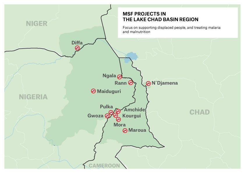 MSF activities in the Lake Chad region in 2020