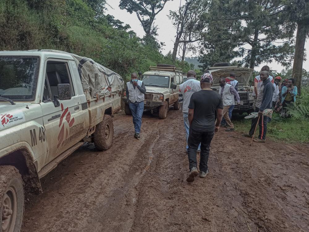 Les équipes MSF à Ramba dans le Sud-Kivu