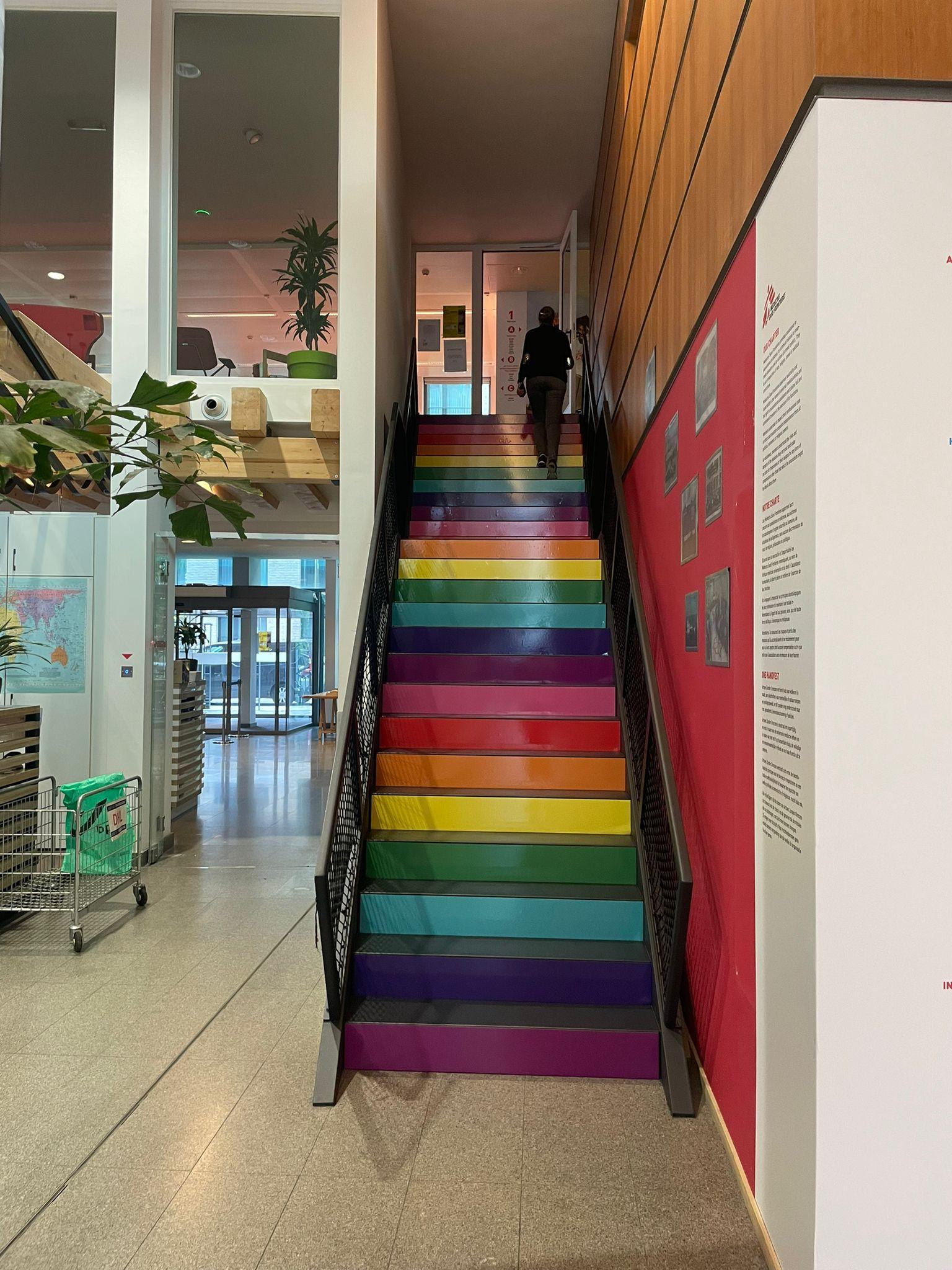 Rainbow Stairs 
