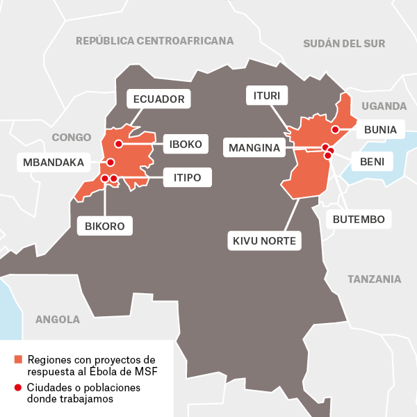 República Democrática del Congo - Ébola