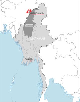 Map of Naga Myanmar