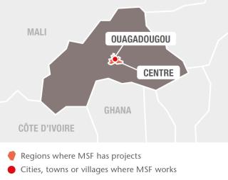 MSF in Burkina Faso in 2017