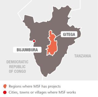 MSF in Burundi in 2017
