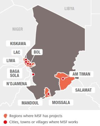 MSF in Chad in 2017