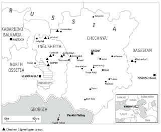 MSF Programs in Chechnya, 1994-2004