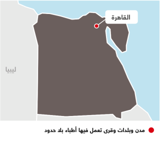 أنشطة أطباء بلا حدود في مصر 