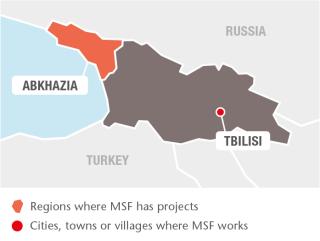 MSF in Georgia in 2017