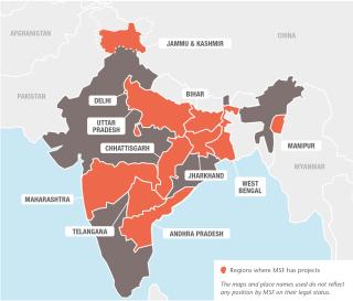 MSF in India in 2017