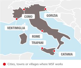 MSF in Italy in 2017