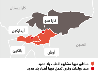 أنشطة أطباء بلا حدود في قيرغيزستان