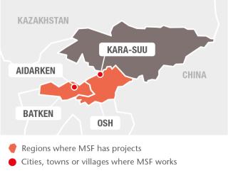 MSF in Kyrgyzstan in 2017