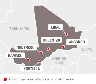 MSF in Mali in 2017