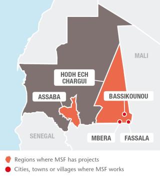 MSF in Mauritania in 2017