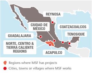 MSF in Mexico in 2017