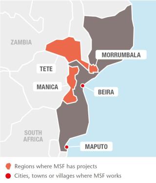 MSF in Mozambique in 2017