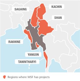 MSF in Myanmar in 2017