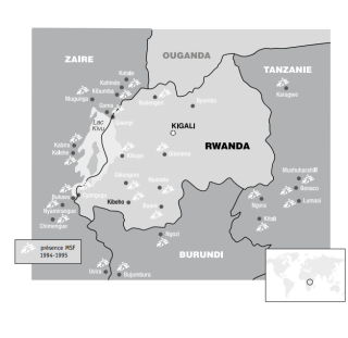 Programmes de MSF au Rwanda 1994-1995