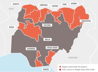 MSF in Nigeria in 2017