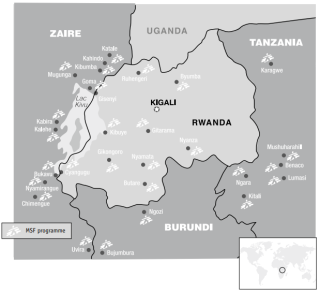 MSF Programmes in Rwanda, Zaire and Tanzania 1994-1995
