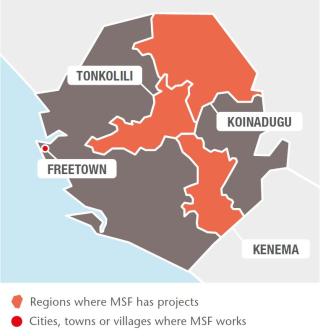 MSF in Sierra Leone in 2017