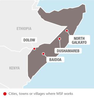 MSF in Somalia in 2017