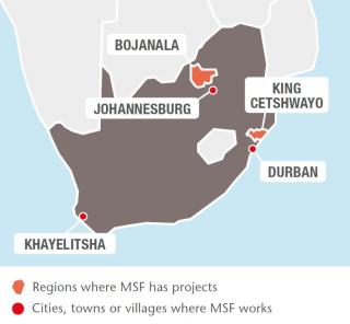 MSF in South Africa in 2017