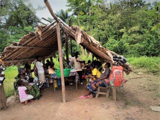 Le centre de santé de Bopepe soutenu par MSF