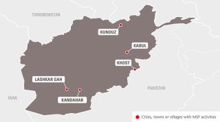 Afghanistan Map IAR 2016