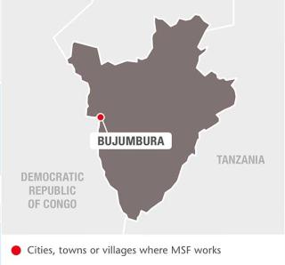 Burundi Map IAR 2016
