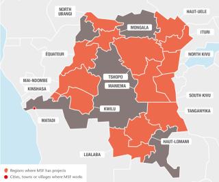 Democratic Republic of Congo Map IAR 2016