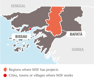 Guinea-Bissau Map IAR 2017