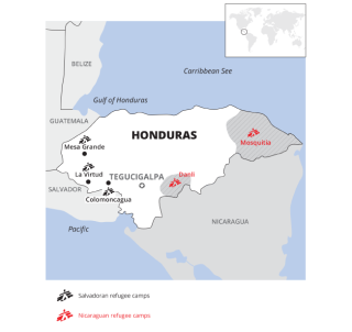 MSF Programs in Honduras 1988