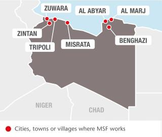 Libya Map IAR 2016