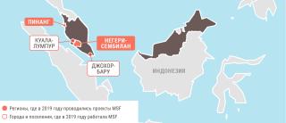Медицинские проекты «Врачей без границ» в Малайзии в 2019 году/MSF in Malazia  2019