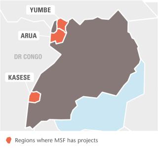 Uganda Map IAR 2016